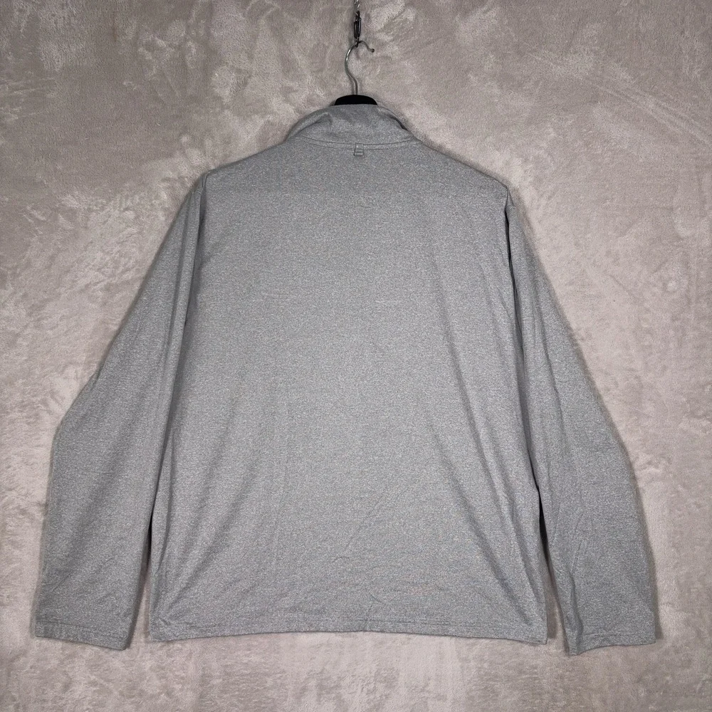 Polo Sport Ralph Lauren Quarter Zip Pullover Mens Large Gray Performance Jacket
